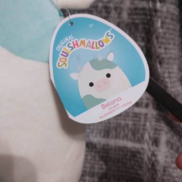 12' Belana the cow squishmallow, BNWT - Picture 2 of 3